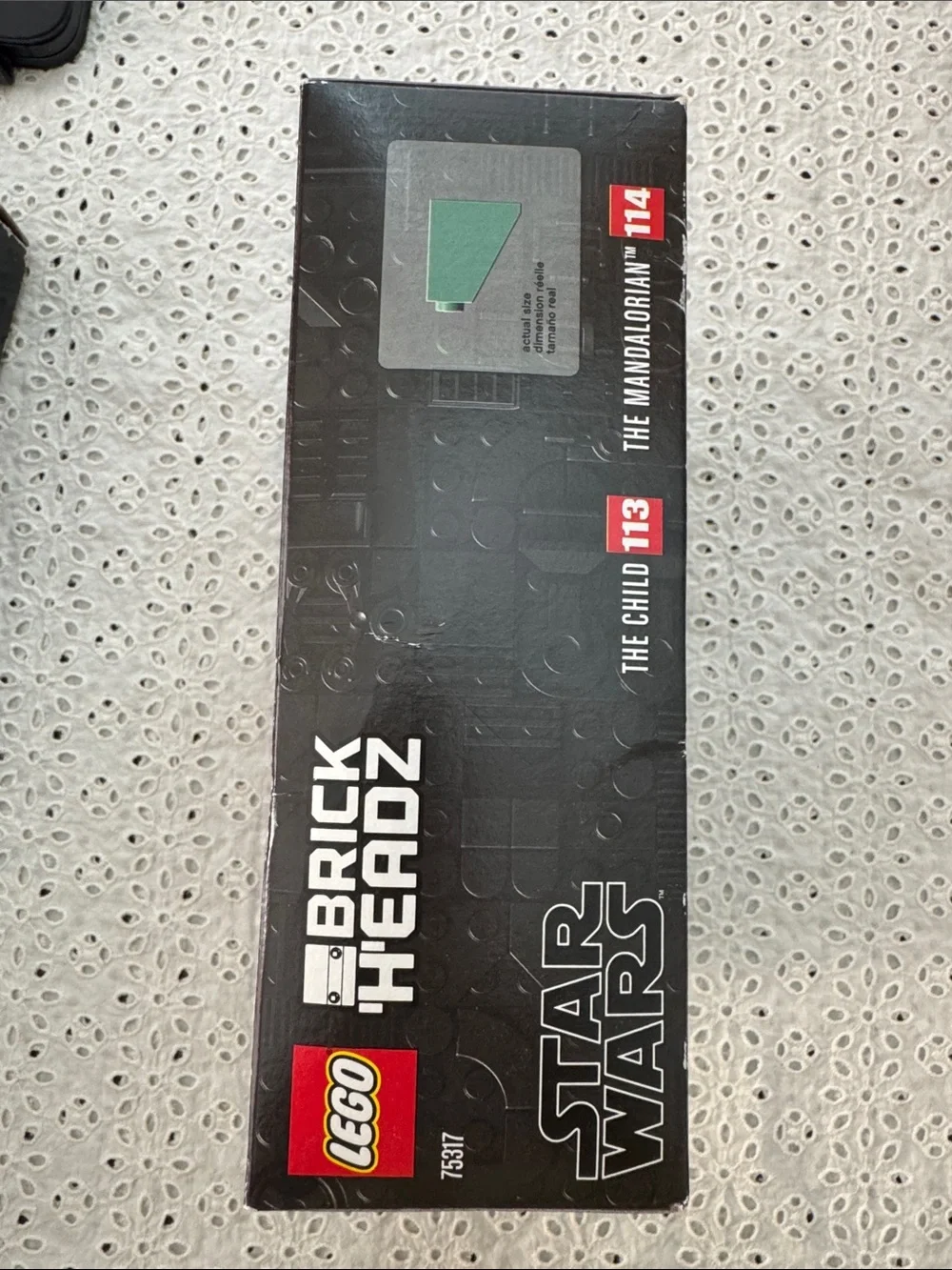 LEGO Mandalorian and The Child Brick Headz Figures